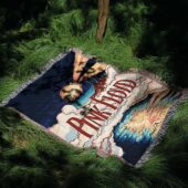 Woven Blanket 05 Pink Floyd Oakland Coliseum 1977 Artwork Expand - OtherBrick