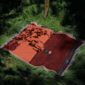 Woven Blanket 05 Pink Floyd At Pompeii Mcmlxxii Art - OtherBrick