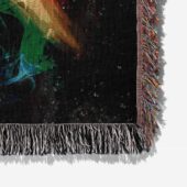 Woven Blanket 06 Dark Side Of The Moon In Space - OtherBrick
