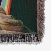 Woven Blanket 06 Dark Side Of The Rainbow X Wizard Of Oz At The Logan Theatre - OtherBrick