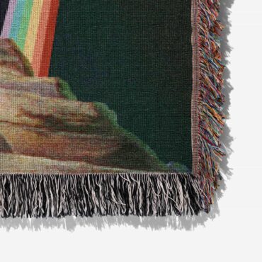 Dark Side of the Rainbow x Wizard of Oz at The Logan Theatre Woven Blanket