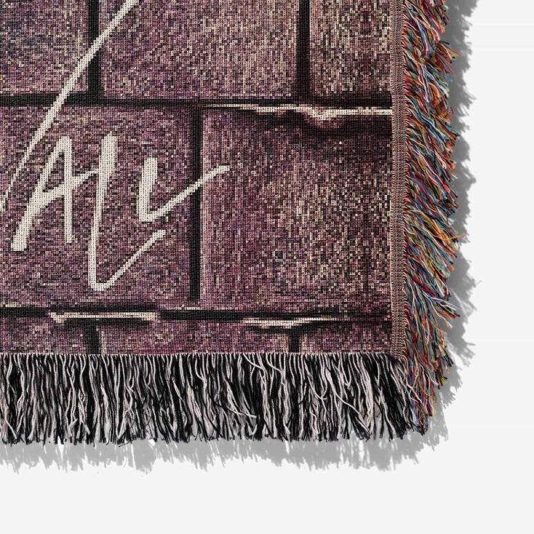 Escape from The Wall Woven Blanket