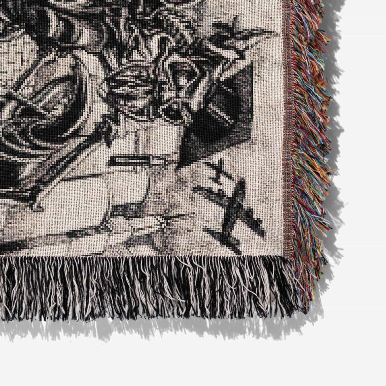 Essence of the Wall Woven Blanket Essence of the Wall Woven Blanket