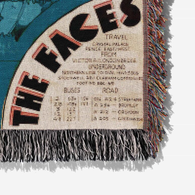 Garden Party At The Crystal Palace Bowl 1971 Woven Blanket