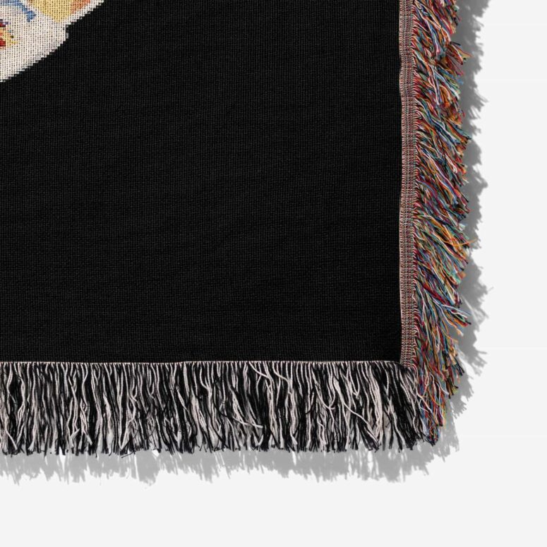 Goodbye Blue Sky The Wall Woven Blanket