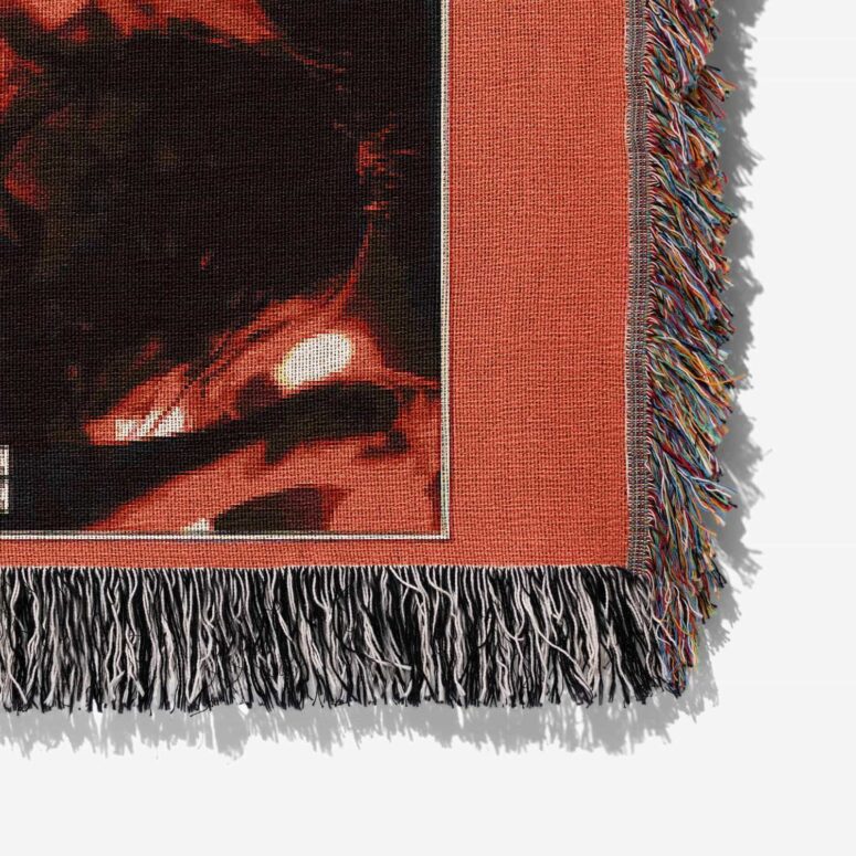 Live Show Memories Tour Digital Art Woven Blanket