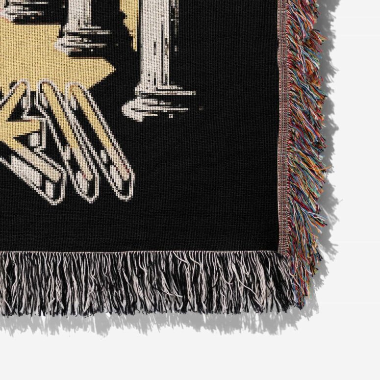 Live at Pompeii Italy October 1971 Woven Blanket Live at Pompeii Italy October 1971 Woven Blanket