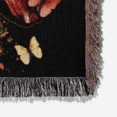 Woven Blanket 06 Nick Mason Butterfly X Dark Side Of The Moon - OtherBrick