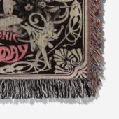 Woven Blanket 06 Pink Floyd At Queen Elizabeth Hall Psychedelic Games For May 1967 - OtherBrick