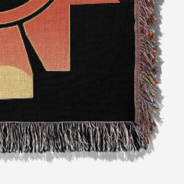 Pink Floyd Live At Pompeii Woven Blanket