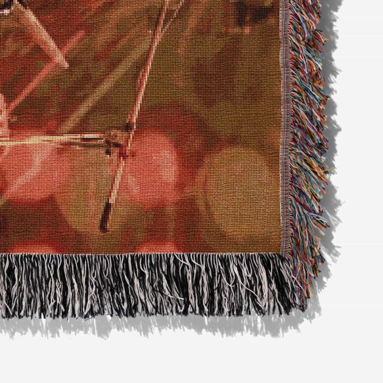 Pink Floyd Live at Pompeii MCMLXXII Woven Blanket Pink Floyd Live at Pompeii MCMLXXII Woven Blanket