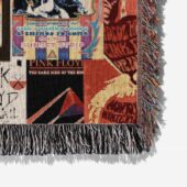 Woven Blanket 06 Pink Floyd Vintage Rock Concert - OtherBrick