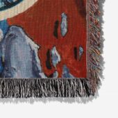Woven Blanket 06 Pulse Hand Drawing Art - OtherBrick