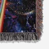 Woven Blanket 06 Snoopy And Charlie Brown Dark Side Of The Moon - OtherBrick