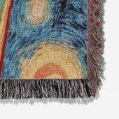 Woven Blanket 06 Snoopy And Charlie Looking Dark Side Of The Moon Van Gogh - OtherBrick