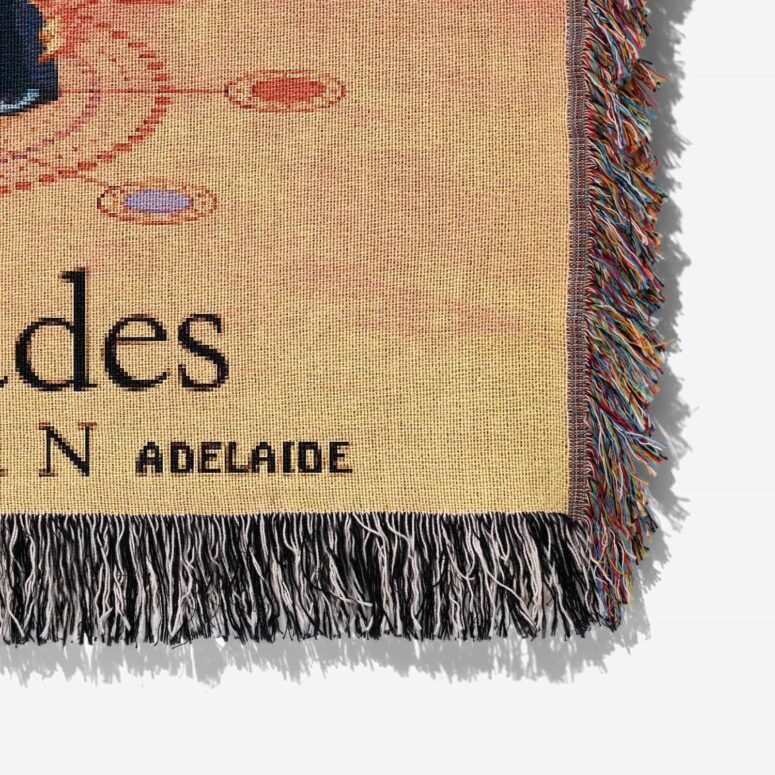 The Australian Pink Floyd Show 1989 The Colonnades Tavern Woven Blanket The Australian Pink Floyd Show 1989 The Colonnades Tavern Woven Blanket