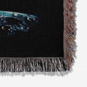 Woven Blanket 06 The Dark Side Of The Moon Attack Earth Art Back - OtherBrick