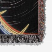 Woven Blanket 06 The Dark Side Of The Moon Pyramid Night Sky - OtherBrick