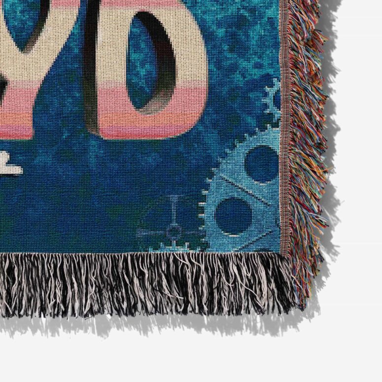The Floyd Effect Woven Blanket The Floyd Effect Woven Blanket