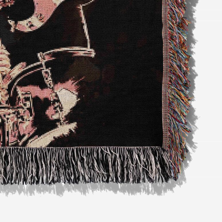 The Legend Of Rock Woven Blanket The Legend Of Rock Woven Blanket