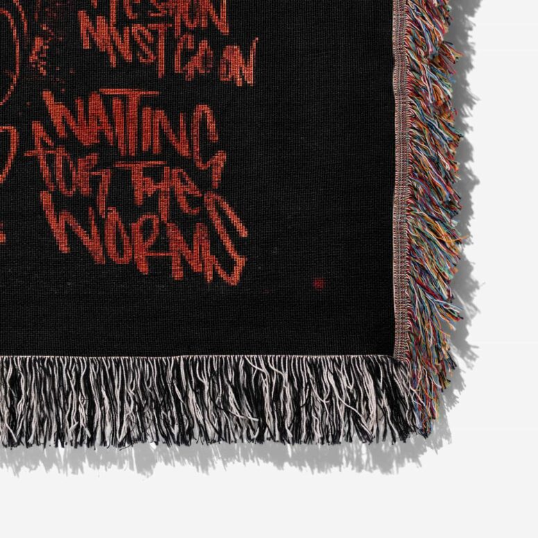 The Wall Anniversary Fan Art Woven Blanket