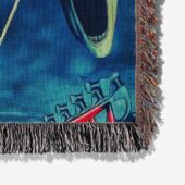 Woven Blanket 06 The Wall Hammer Flower Screaming Face - OtherBrick