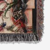 Woven Blanket 06 The Wall Hammer Teacher Illustration Art - OtherBrick