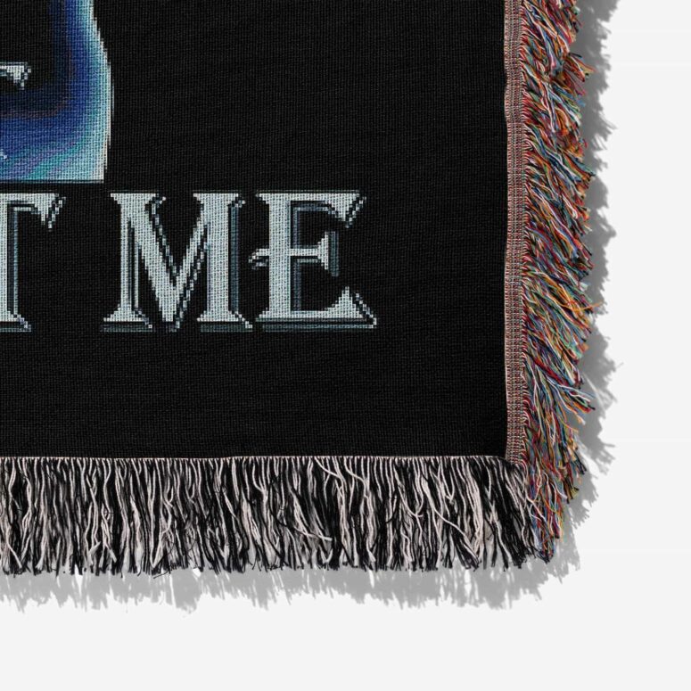Theres Someone in My Head But Its Not Me Woven Blanket Theres Someone in My Head But Its Not Me Woven Blanket