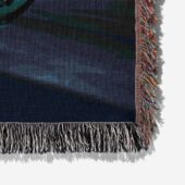 Woven Blanket 06 Two Lost Souls Swimming In A Fishbowl Painting - OtherBrick