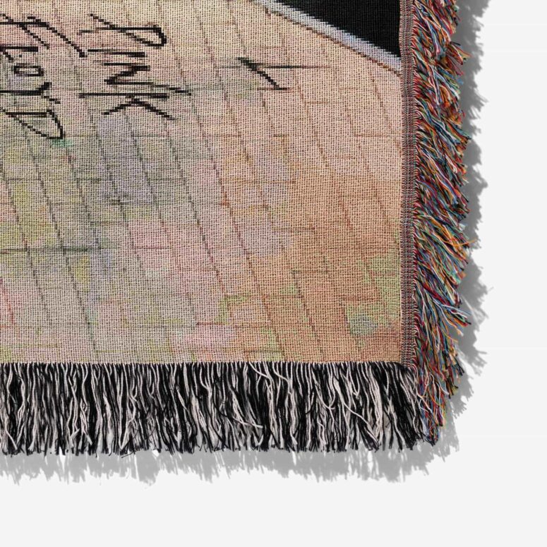 WYWH Pulse Animals DSOTM Pink Floyd Album Woven Blanket