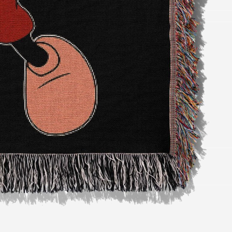 We are never too old for Pink Floyd Woven Blanket