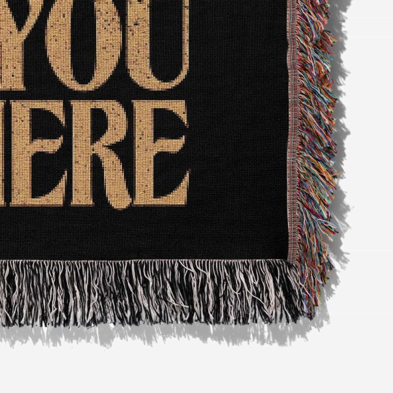Wish You Were Here Were just two lost souls Swimming in a fish bowl Woven Blanket Wish You Were Here Were just two lost souls Swimming in a fish bowl Woven Blanket