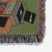 Woven Blanket 06 Wizard Of Oz Listen To Dark Side Of The Moon - OtherBrick