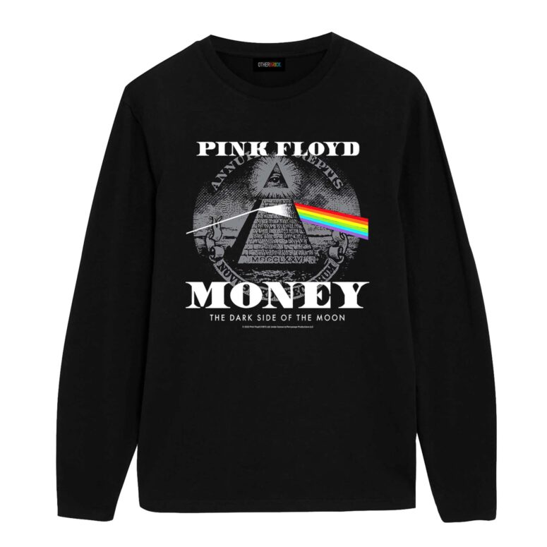 Dark Side of the Moon Illuminati Pyramid Money Shirt