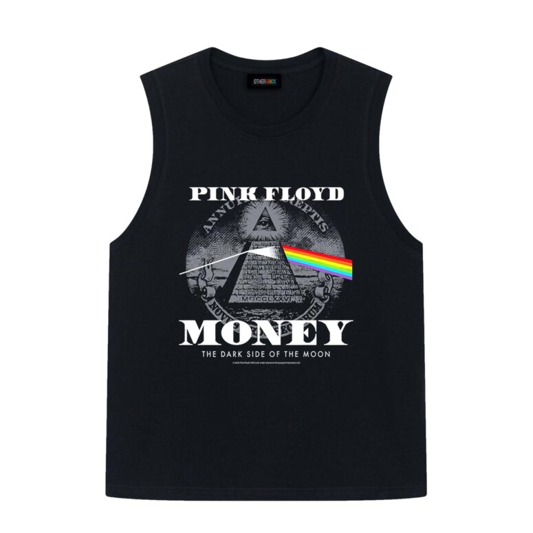 Dark Side of the Moon Illuminati Pyramid Money Shirt