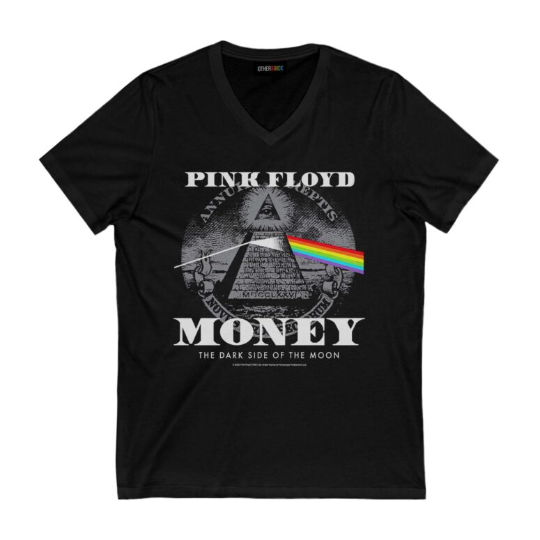 Dark Side of the Moon Illuminati Pyramid Money Shirt