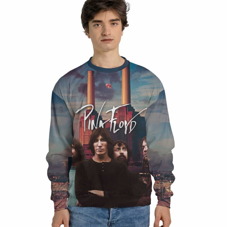 Pink Floyd Band x Dark Side Of The Moon x Pig Fly Shirt