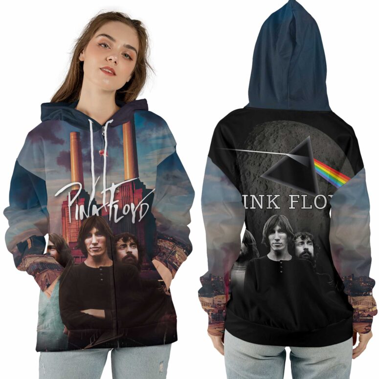 Pink Floyd Band x Dark Side Of The Moon x Pig Fly Shirt