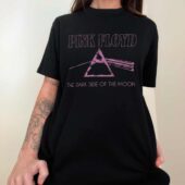 Pink Floyd The Dark Side Of The Moon Tour 1973 Shirt Front Shirt Woman Black 1 - OtherBrick