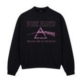 Pink Floyd The Dark Side Of The Moon Tour 1973 Shirt Front Sweatshirt Black - OtherBrick