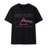 Pink Floyd The Dark Side Of The Moon Tour 1973 Shirt Front Tshirt Black - OtherBrick