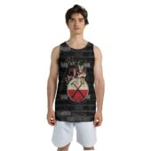 Pink Floyd The Wall Hammer Flower Screaming Face Mockup Men Tank 3d - OtherBrick