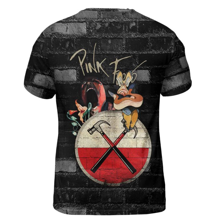 Pink Floyd The Wall Hammer Flower Screaming Face Shirt