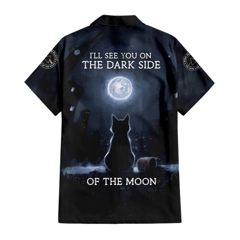 I Will See You On The DSOTM Black Cat Hawaiian Shirt I Will See You On The DSOTM Black Cat Hawaiian Shirt