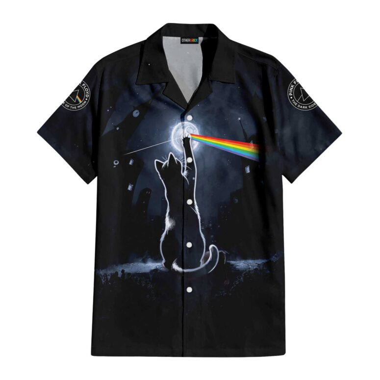 I Will See You On The DSOTM Black Cat Hawaiian Shirt I Will See You On The DSOTM Black Cat Hawaiian Shirt