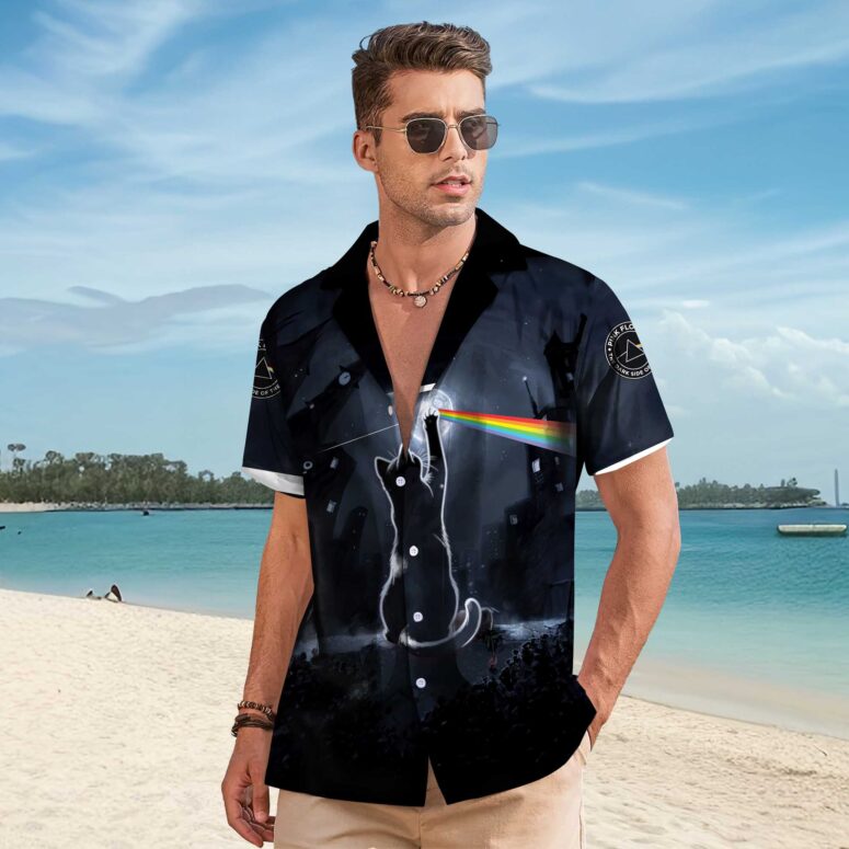 I Will See You On The DSOTM Black Cat Hawaiian Shirt I Will See You On The DSOTM Black Cat Hawaiian Shirt