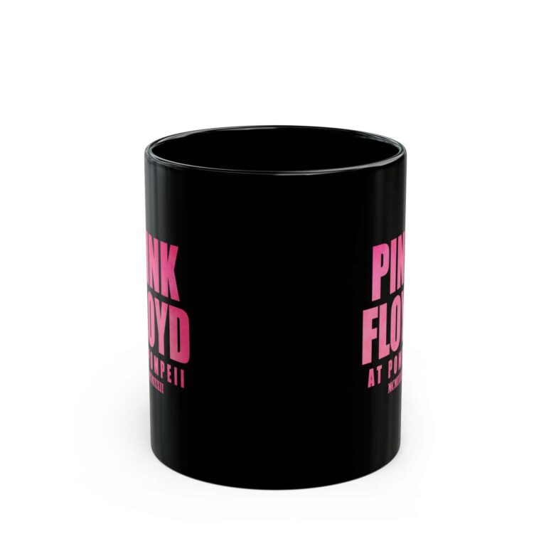Pink Floyd Live at Pompeii MCMLXXII 2025 Black Mug