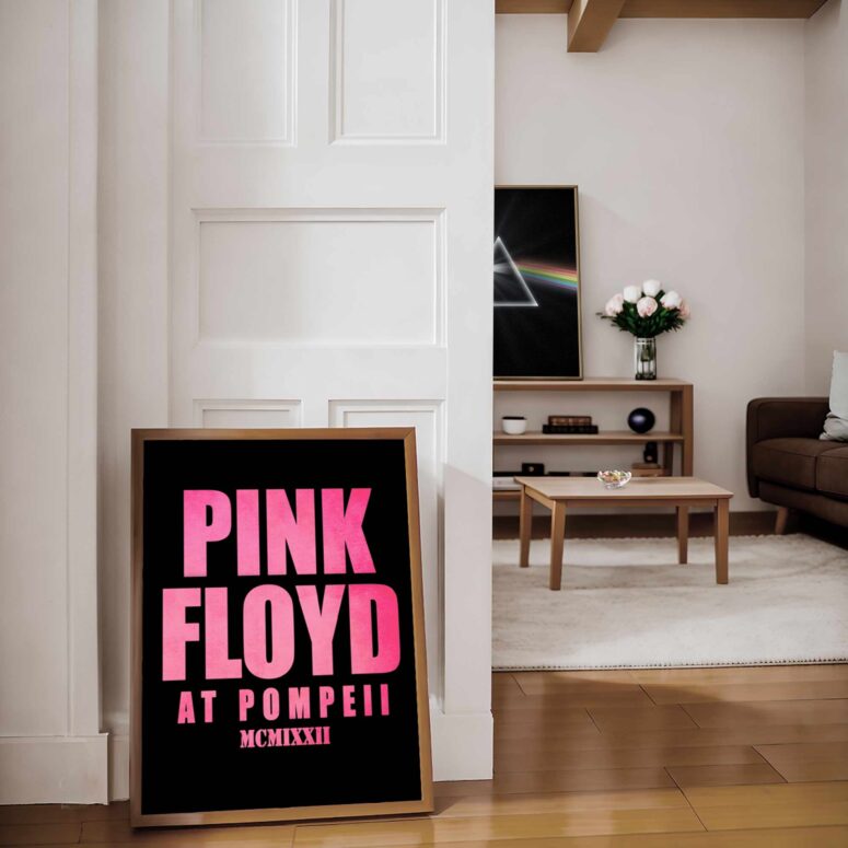 Pink Floyd Live at Pompeii MCMLXXII 2025 Poster Pink Floyd Live at Pompeii MCMLXXII 2025 Poster