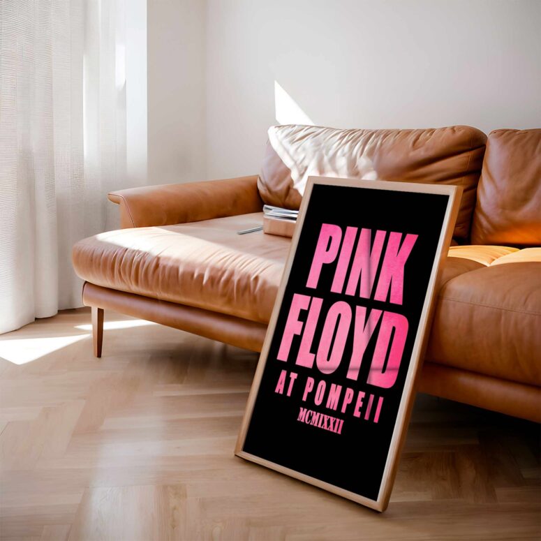 Pink Floyd Live at Pompeii MCMLXXII 2025 Poster Pink Floyd Live at Pompeii MCMLXXII 2025 Poster