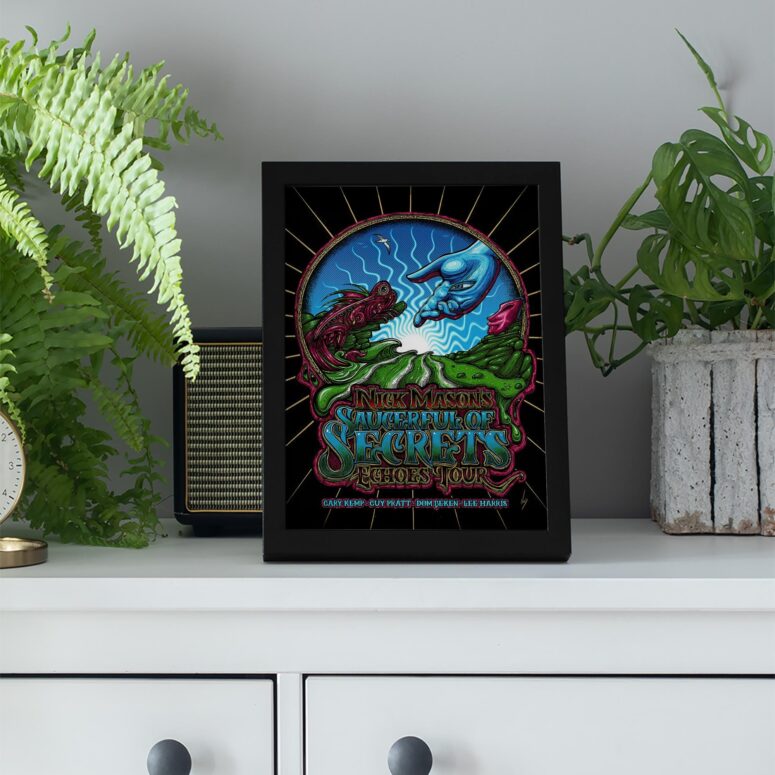 Nick Mason Poster Saucerful Of Secrets Echoes Tour 2022 Poster